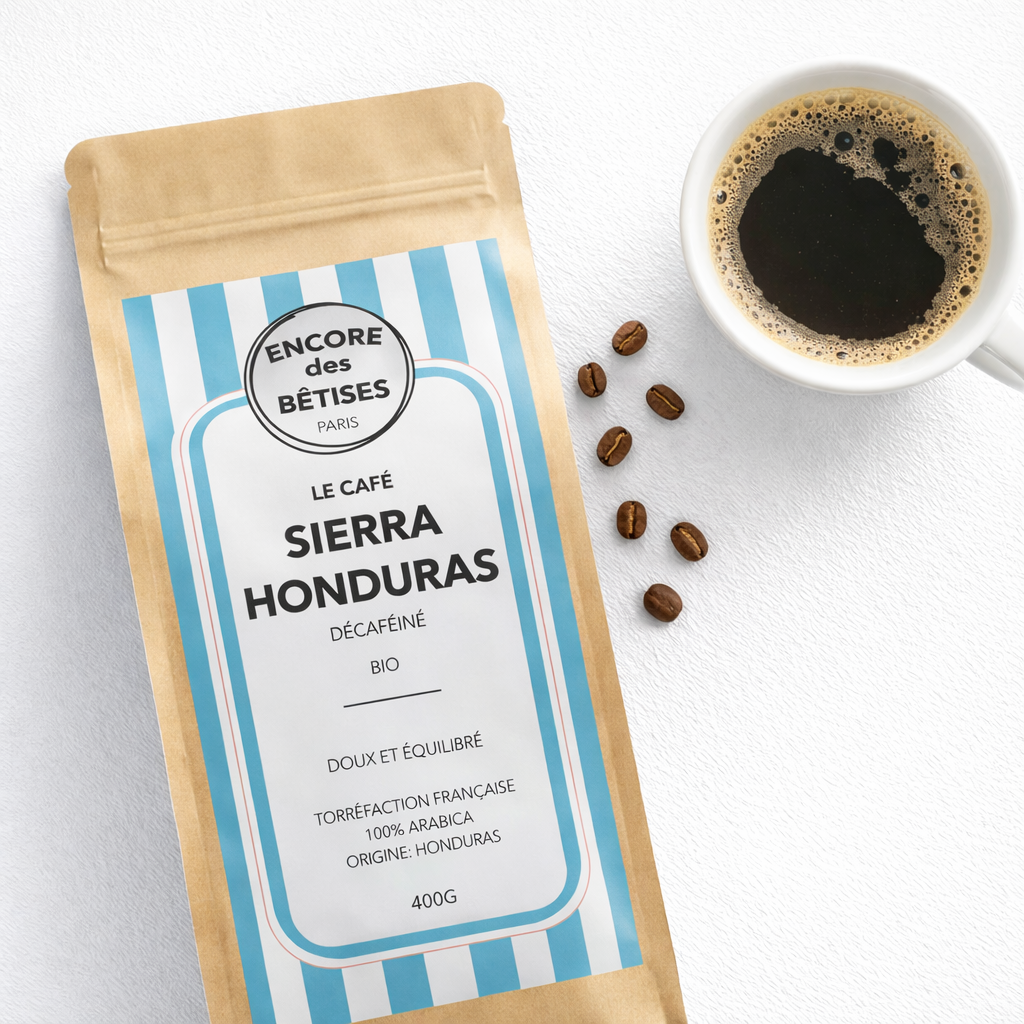 CAFÉ DÉCAFÉINÉ SIERRA HONDURAS
