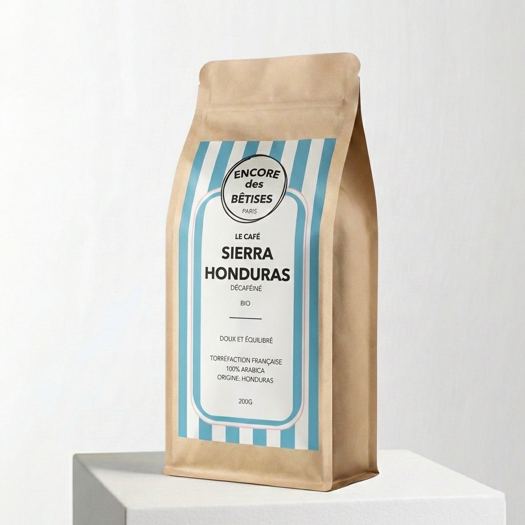 CAFÉ DÉCAFÉINÉ SIERRA HONDURAS