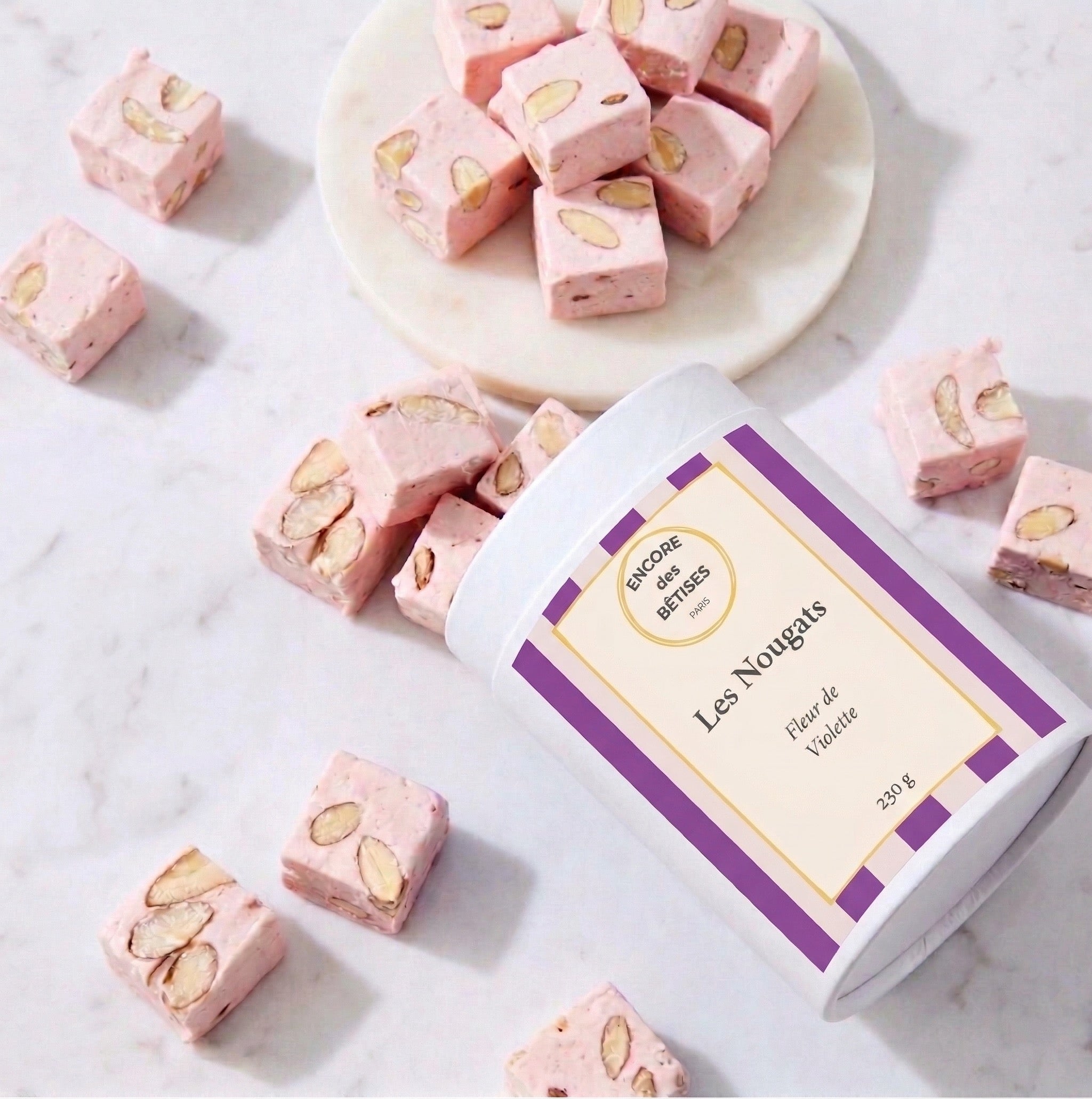 LES NOUGATS - FLEUR DE VIOLETTE