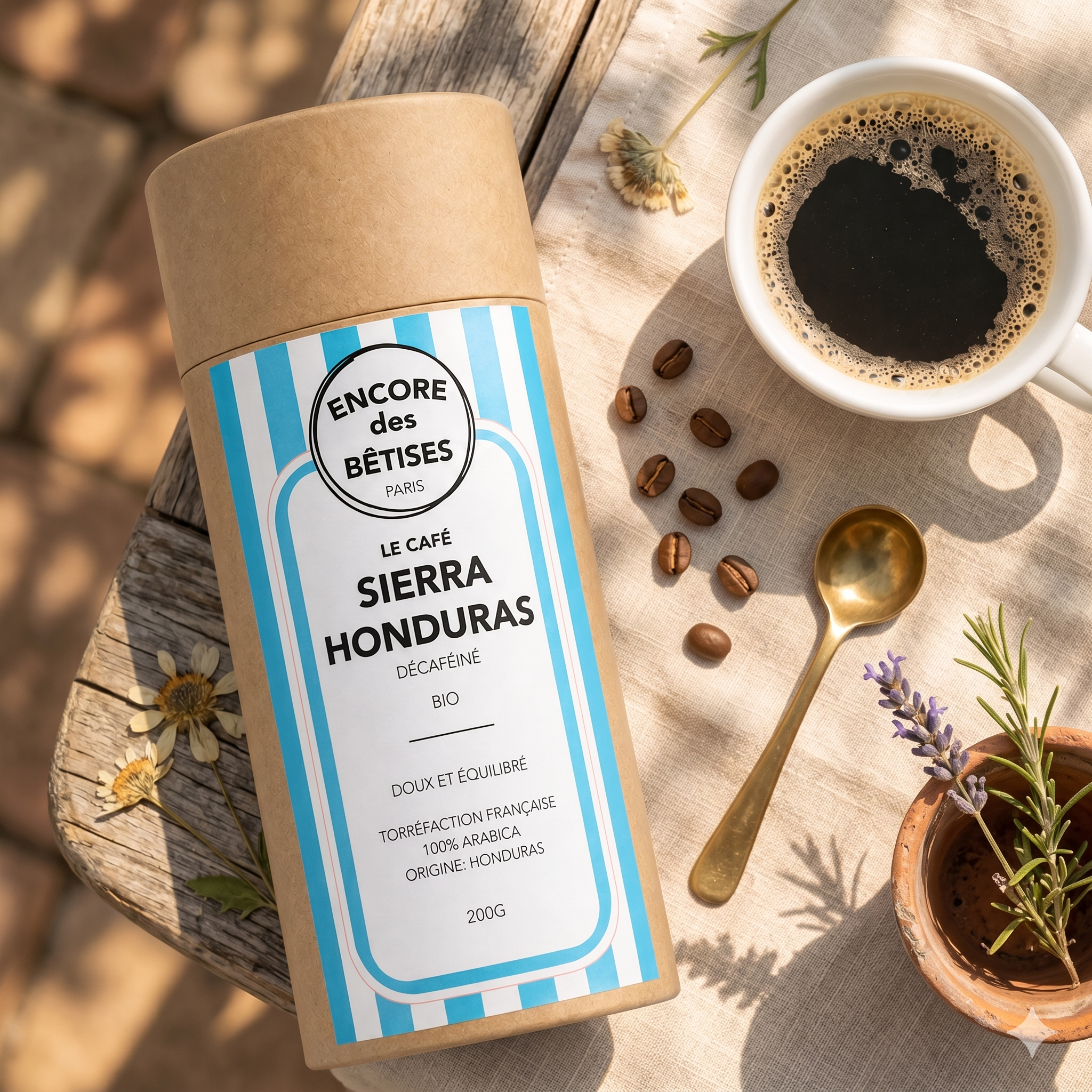 CAFÉ DÉCAFÉINÉ SIERRA HONDURAS